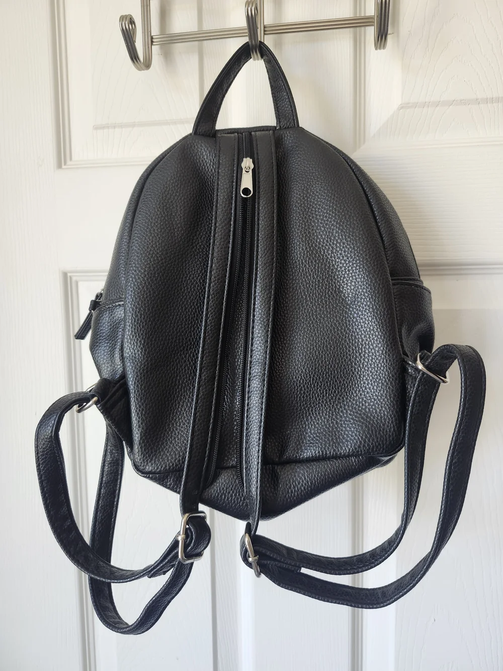 Stone & Co. Black Textured Mini Backpack